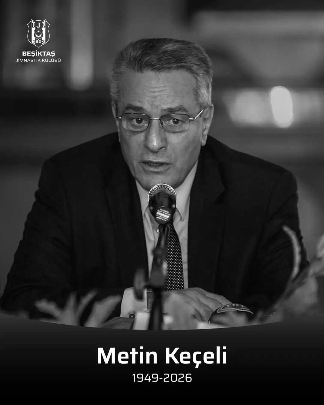 Beşiktaş JK Metin Keçeli'yi Kaybetti...