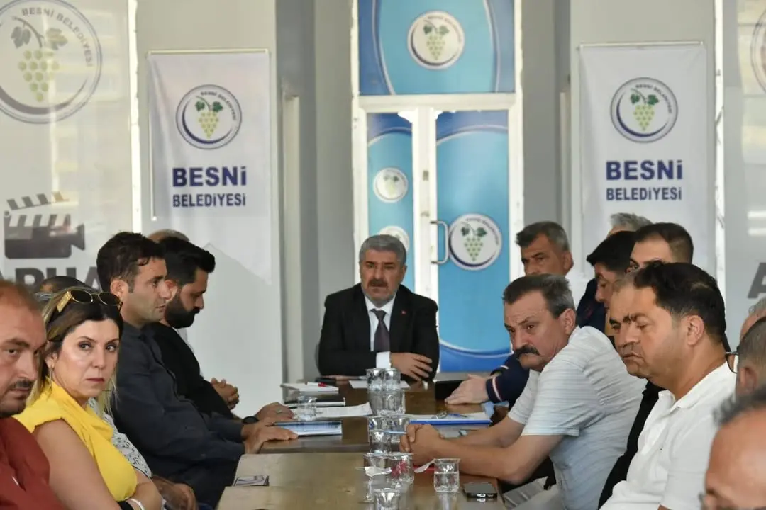 Besni Belediyesi'nin Haftalık Değerlendirme Toplantısı
