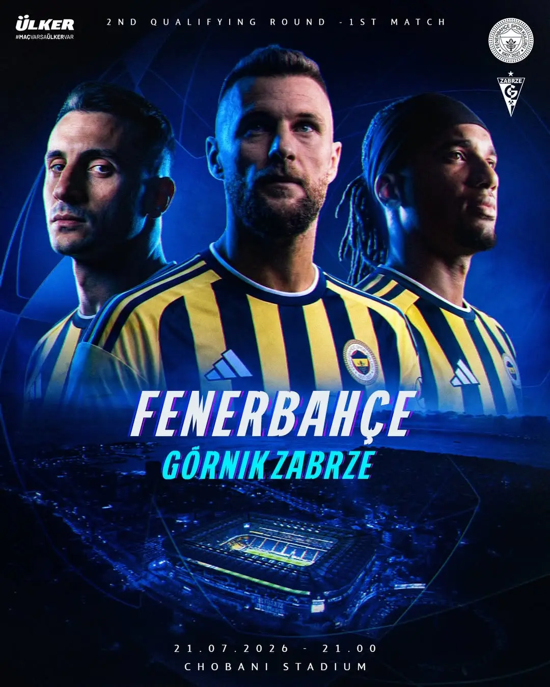 Fenerbahçe, UEFA Şampiyonlar Ligi İkinci Ön Eleme İlk Maçına Hazırlanıyor