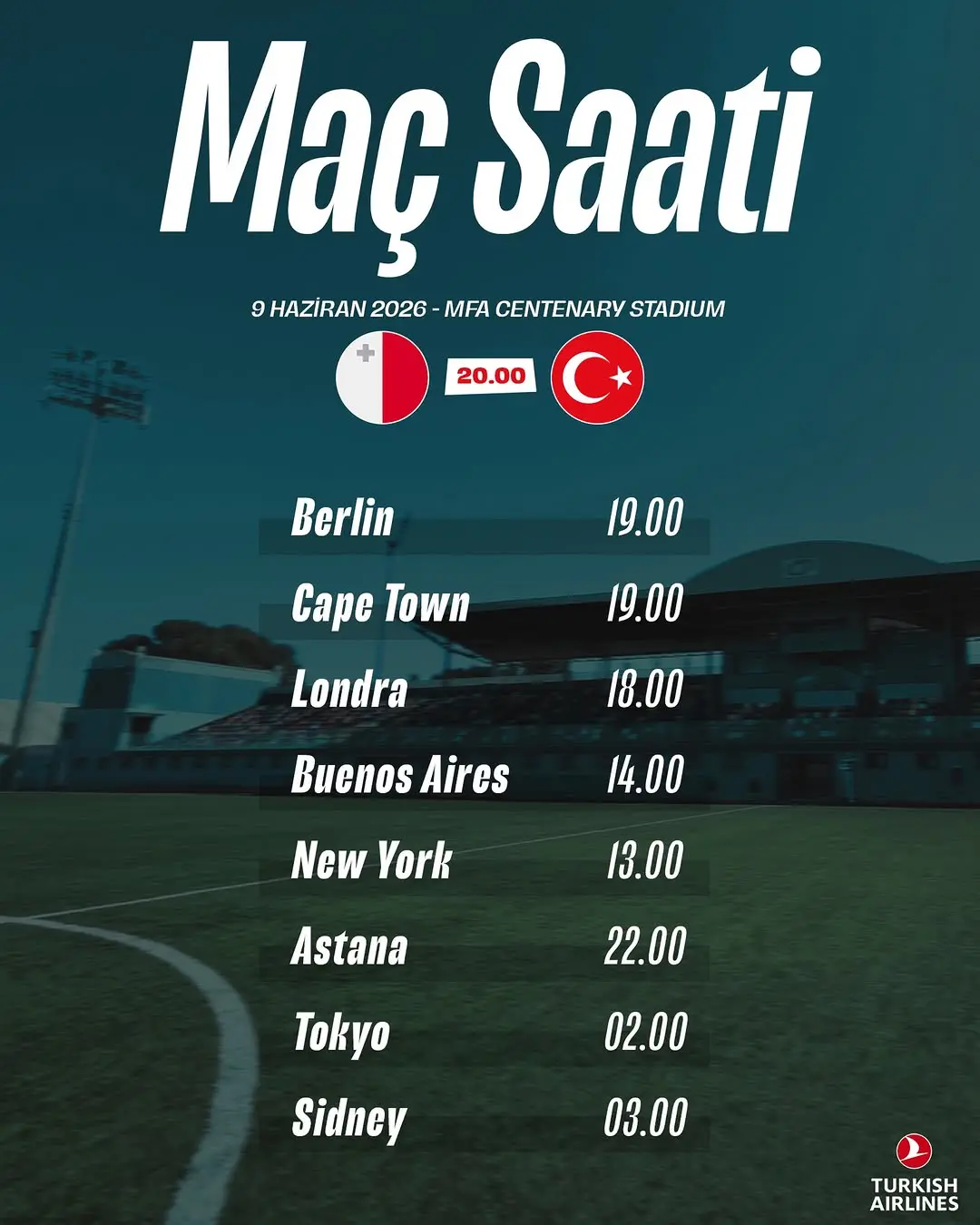 Millî Futbol Takımları, Turkish Airlines ile Yeniden Buluşuyor