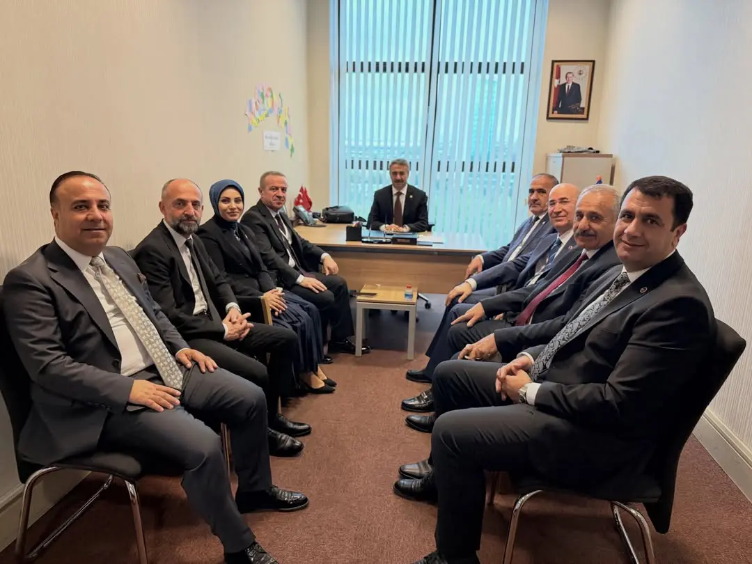 AK Parti Genel Merkezi'nde Hakkâri Heyetiyle Buluşma
