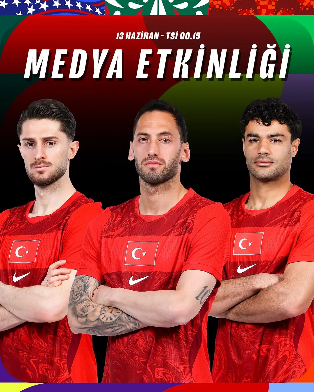 A Millî Takım Futbolcuları Medya Etkinliğine Katılacak