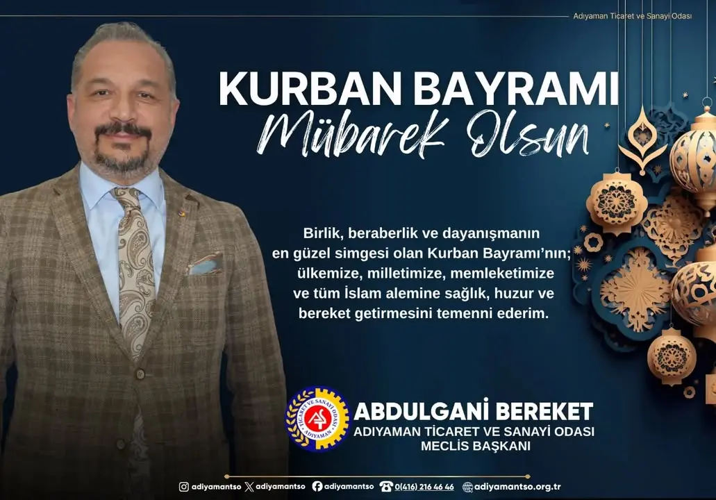 Kurban Bayramı'nın Birlik ve Beraberliği Güçlendirmesi Temennisi