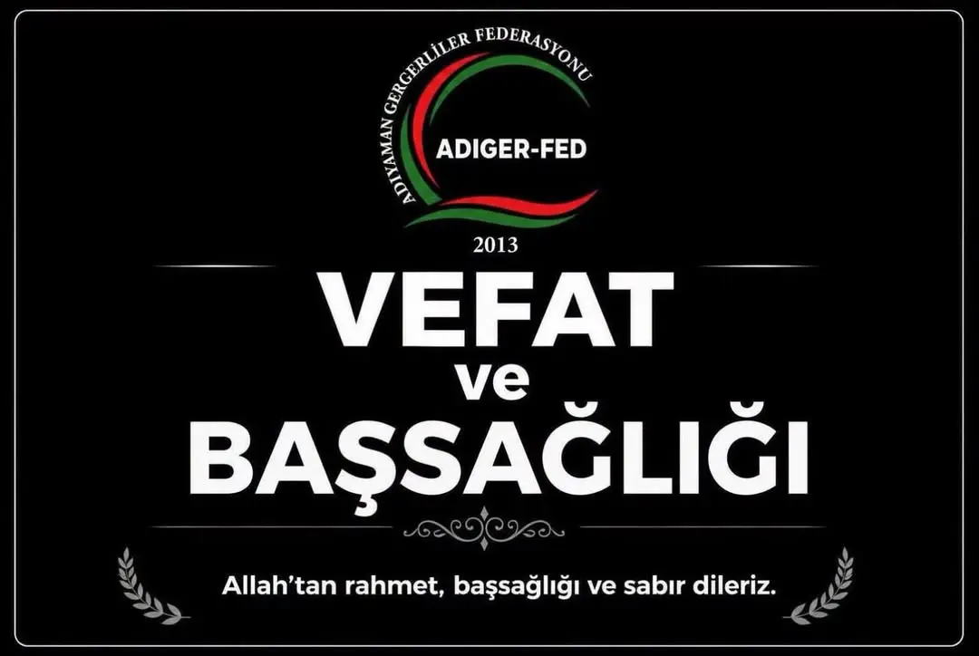 Gerger İlçesinden İstanbul'da Vefat