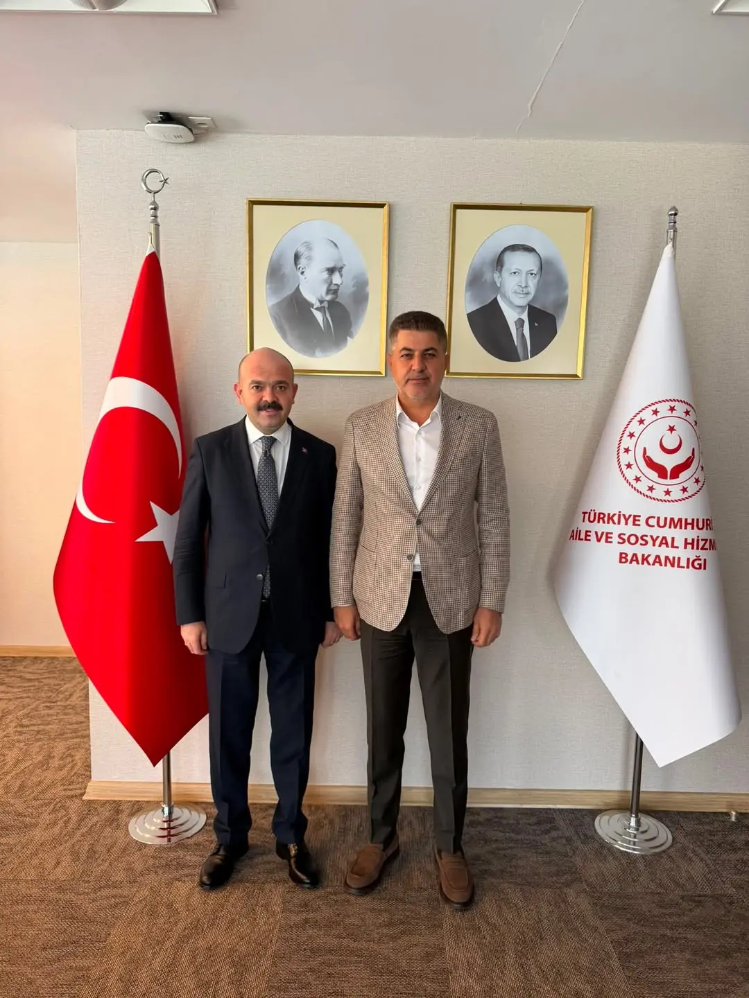 Aile ve Sosyal Hizmetler Bakanlığı Ziyareti Hakkında İstişareler