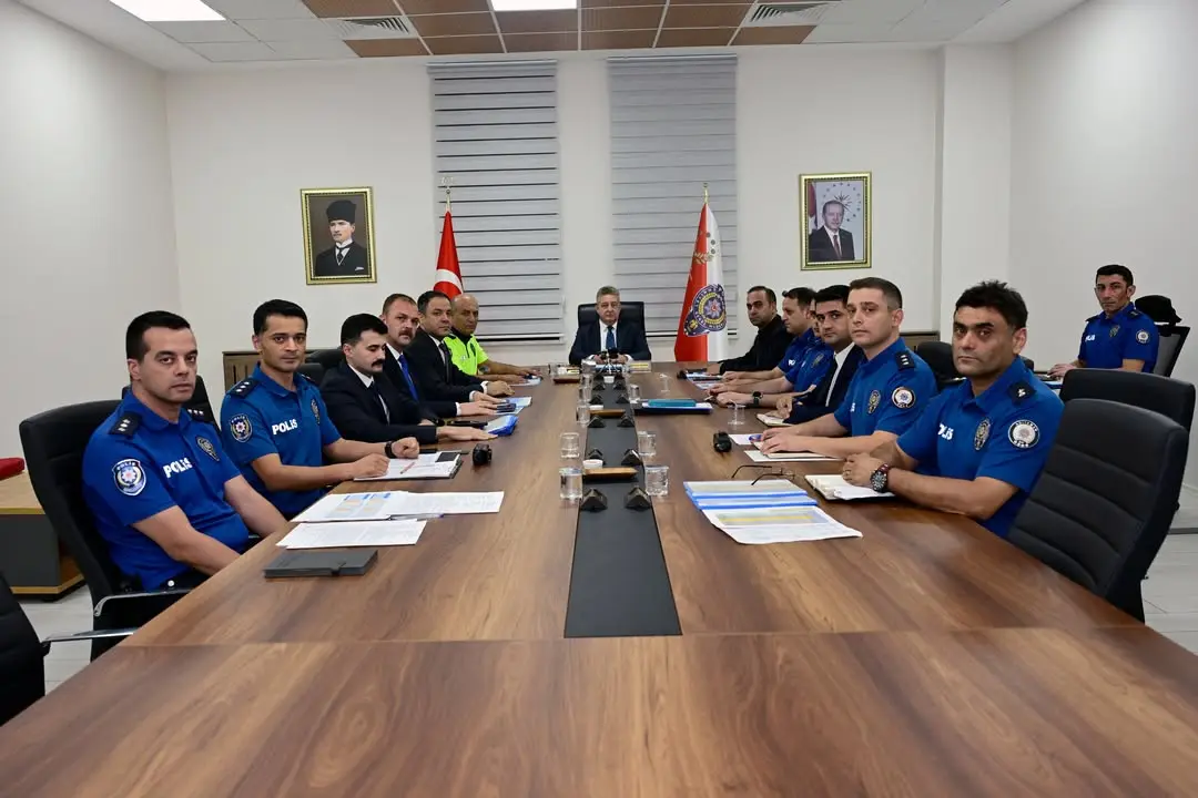 Adıyaman İl Emniyet Müdürlüğü Haftalık Değerlendirme Toplantısı Gerçekleştirdi