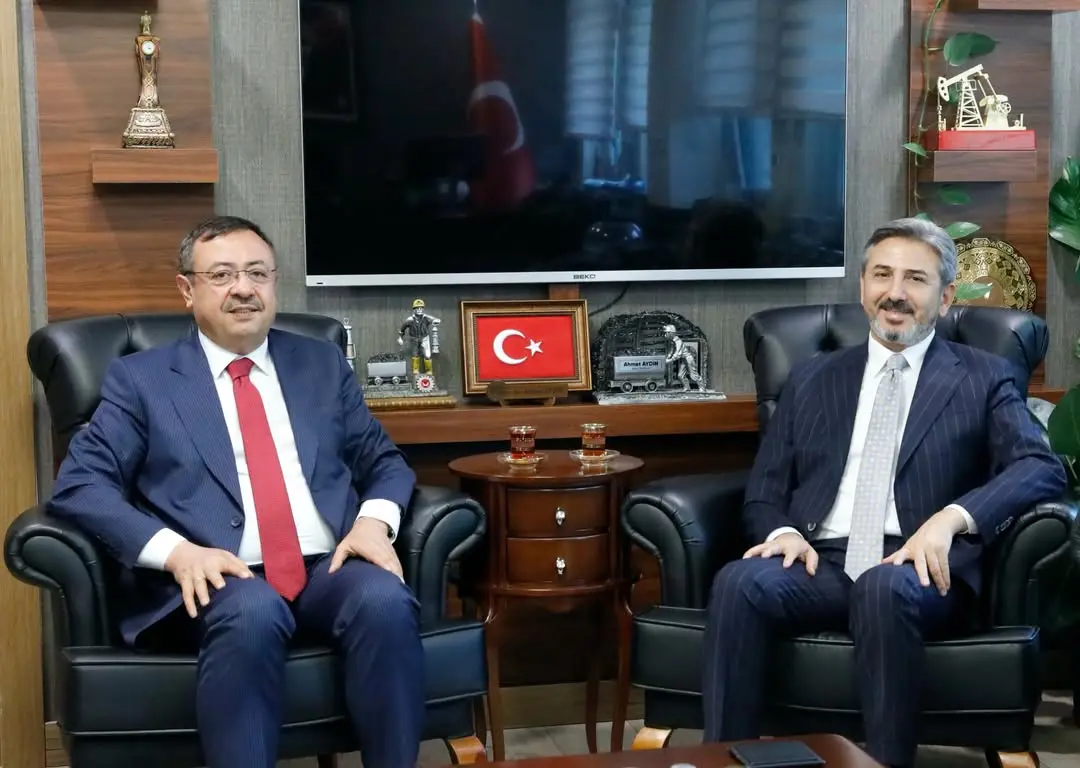 Çalışma ve Sosyal Güvenlik Bakan Yardımcısı Ahmet Aydın, AK Parti Malatya İl Başkanı Ali Bakan'ı Bakanlıkta Ağırladı
