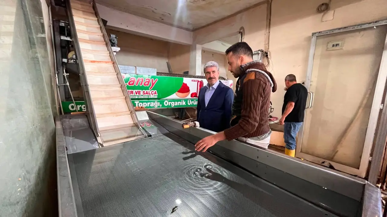 Besni Belediyesi'nin Uzay Çatı Pazarı Ziyareti