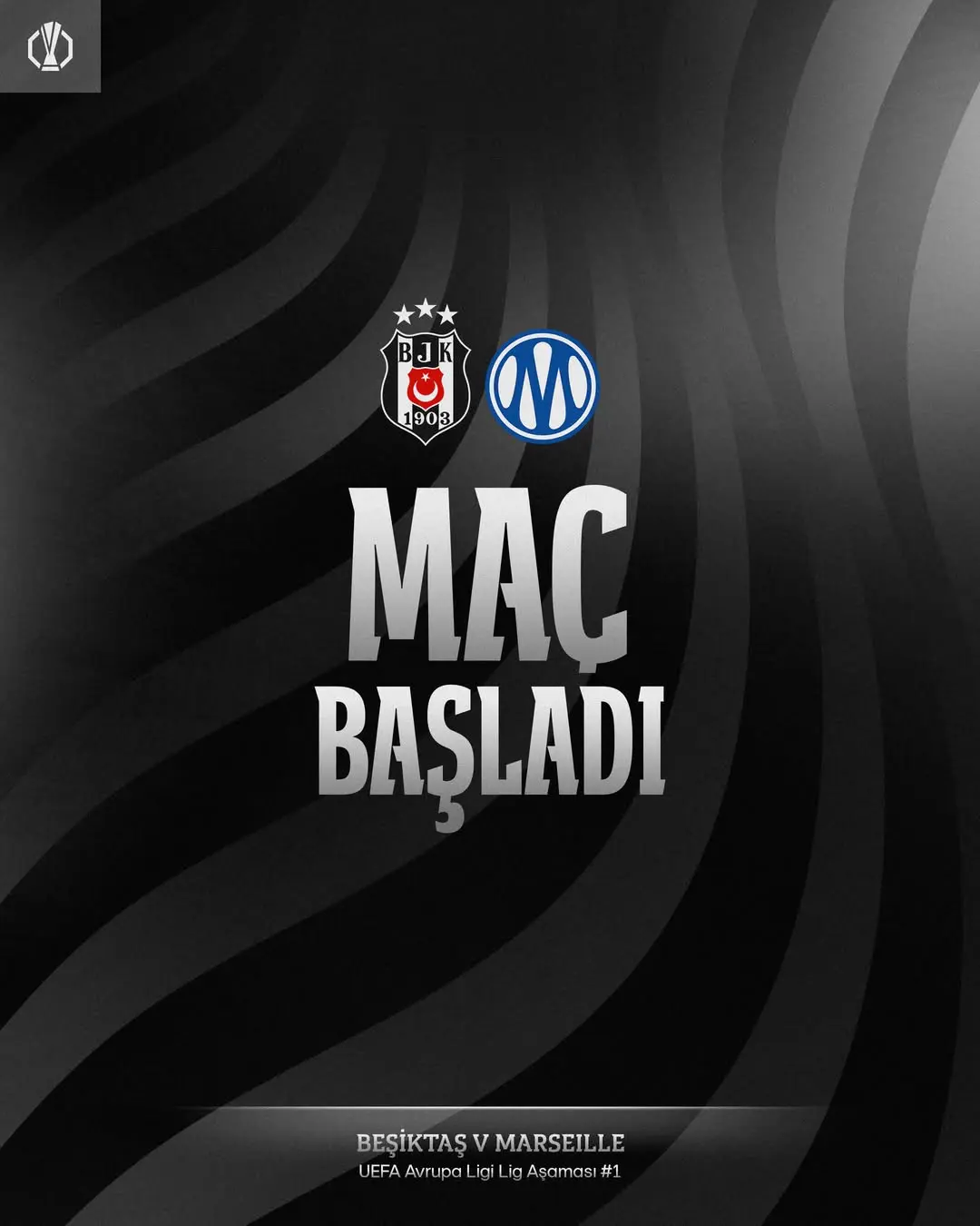 Beşiktaş JK UEFA Avrupa Ligi'nde 1. Hafta Maçına Çıkıyor
