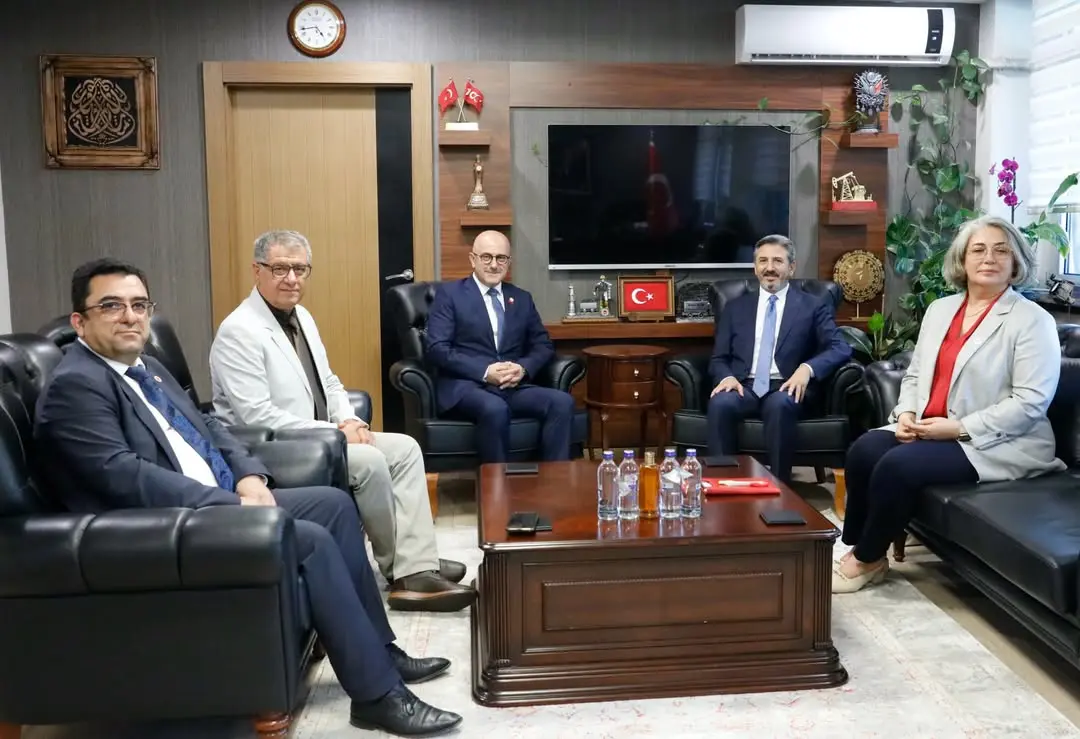 Türk Optisyen-Gözlükçüler Birliği Genel Başkanı Sn. Ayhan Demircan Şanlıurfa Gözlükçüler Odası Başkanı ile Bir Araya Geldi