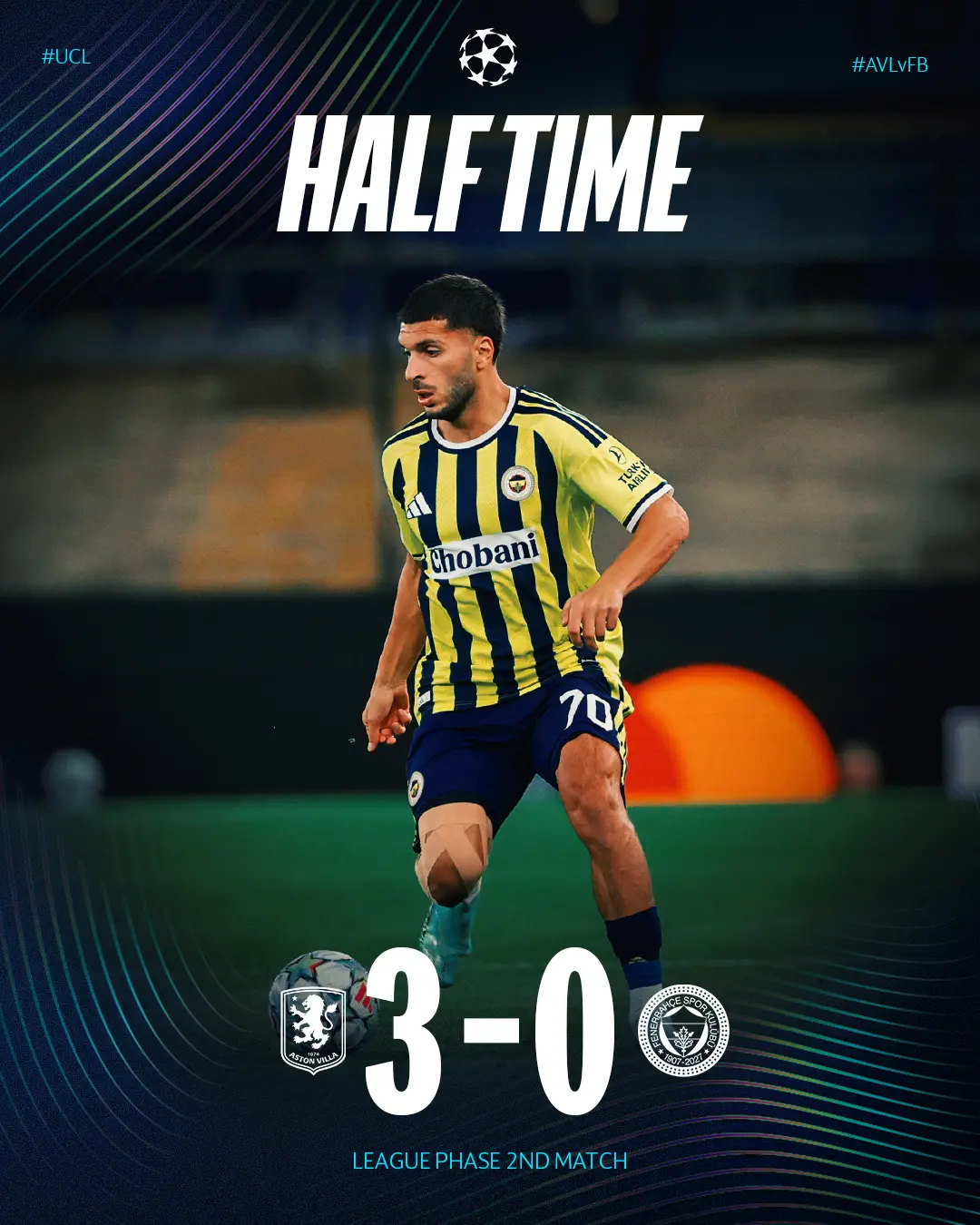 Fenerbahçe Şokta! İlk Yarıda Aston Villa'ya 3-0 Mağlup