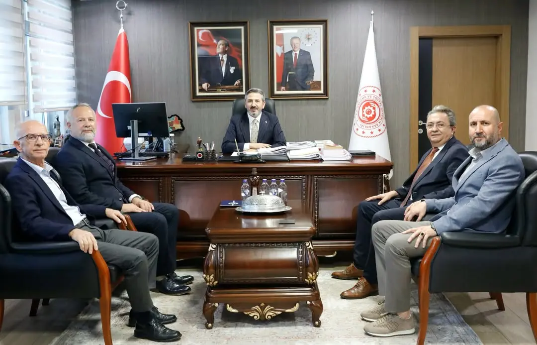 TMMOB Maden Mühendisleri Odası Yöneticilerinden Bakanlığa Ziyaret
