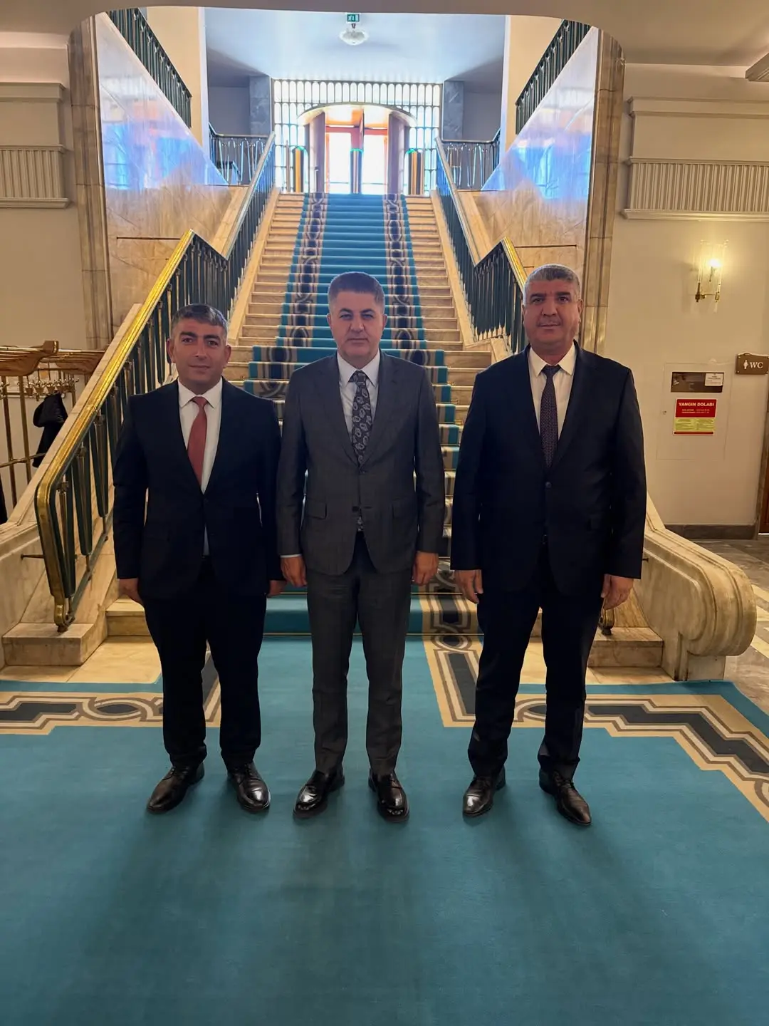 TBMM Başkanlık Divan Katip Üyesi Doç. Dr. İshak Şan'dan İŞ-KUR İl Müdürü ve Şube Müdürüne Teşekkür