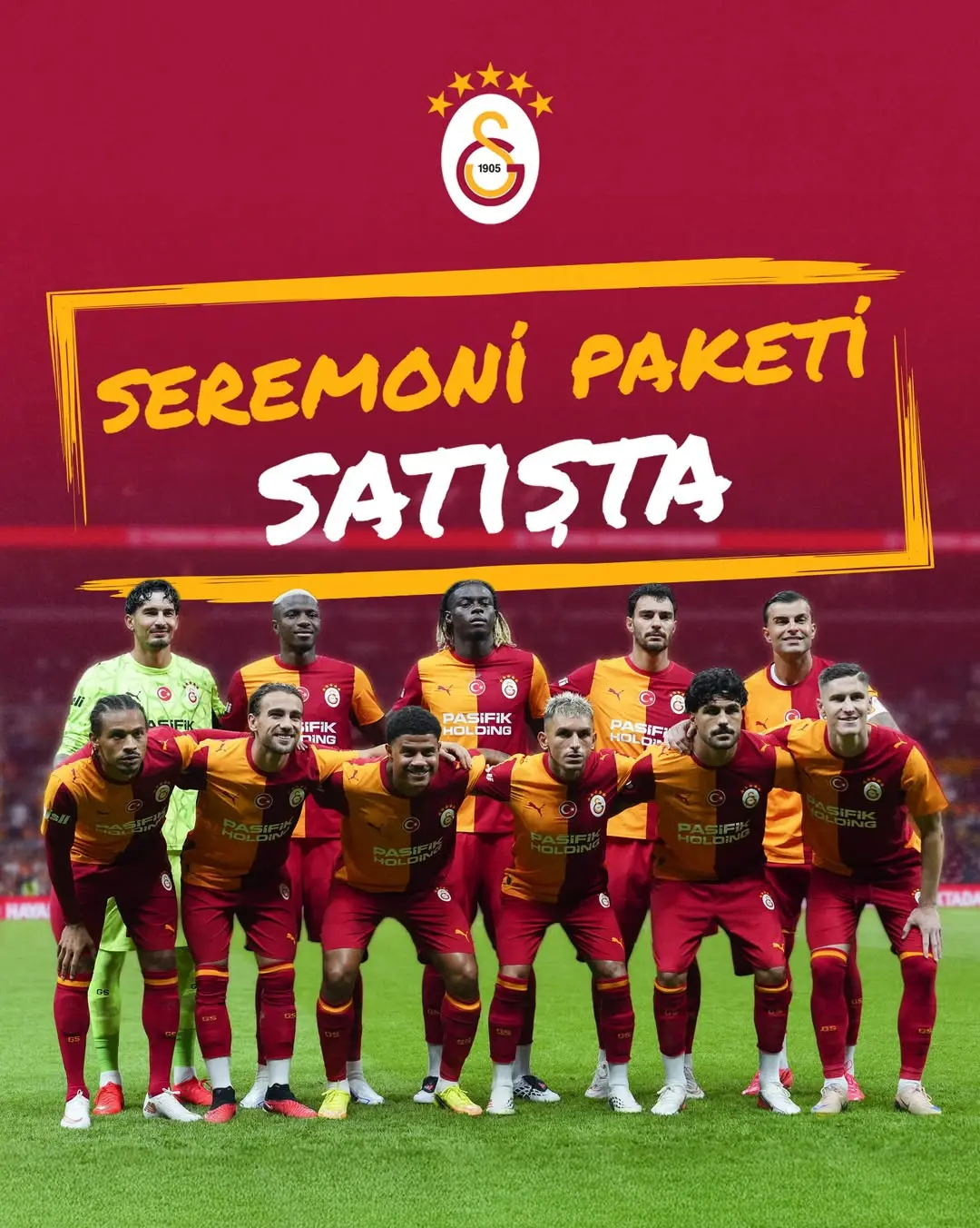 Galatasaray Sahası Yavru Aslanlarla Doluyor! Minikler için Özel Seremoni