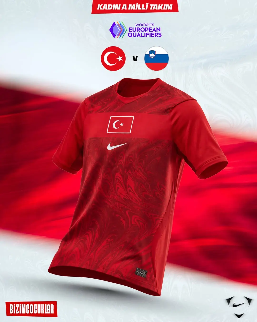Millî Futbol Takımları Slovenya Maçında Kırmızı Formayla Çıkacak