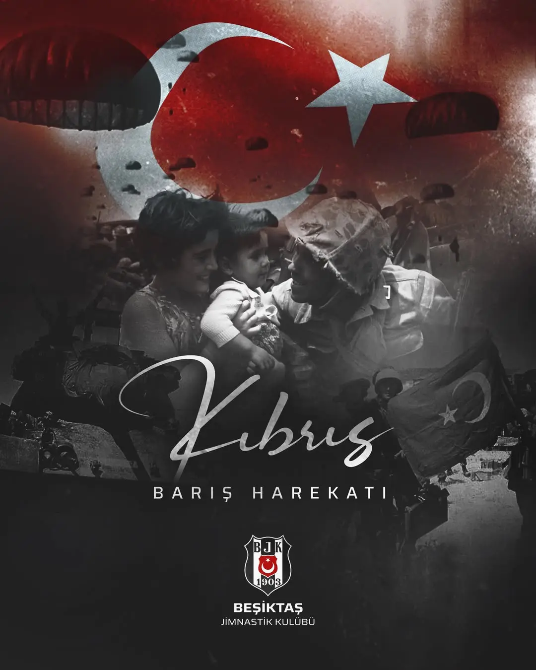 Kıbrıs Barış Harekatı'nın 52. Yıl Dönümünde Şehitler ve Gaziler Anıldı