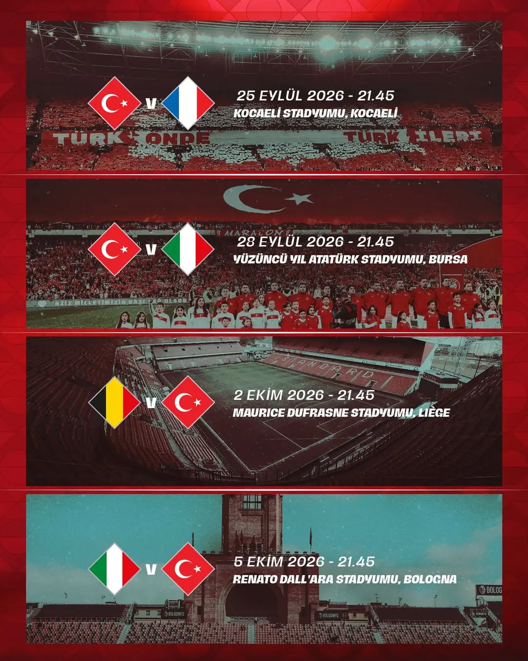 Millî Futbol Takımları'nın Dört Maçlık Serisine Yeni Bir Bakış