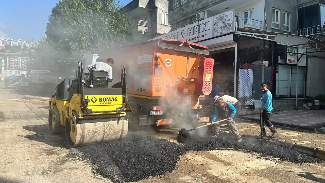 Adıyaman Belediyesi'nin Altyapı Çalışmaları Devam Ediyor