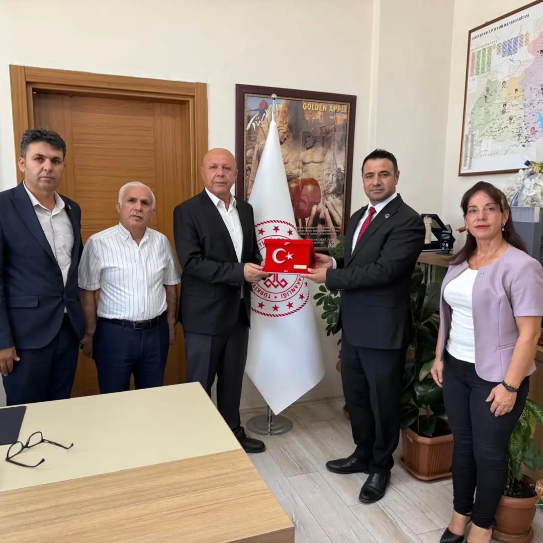 Şehit ve Gaziler Derneği Yöneticilerinden Adıyaman İl Kültür ve Turizm Müdürü'ne Ziyaret