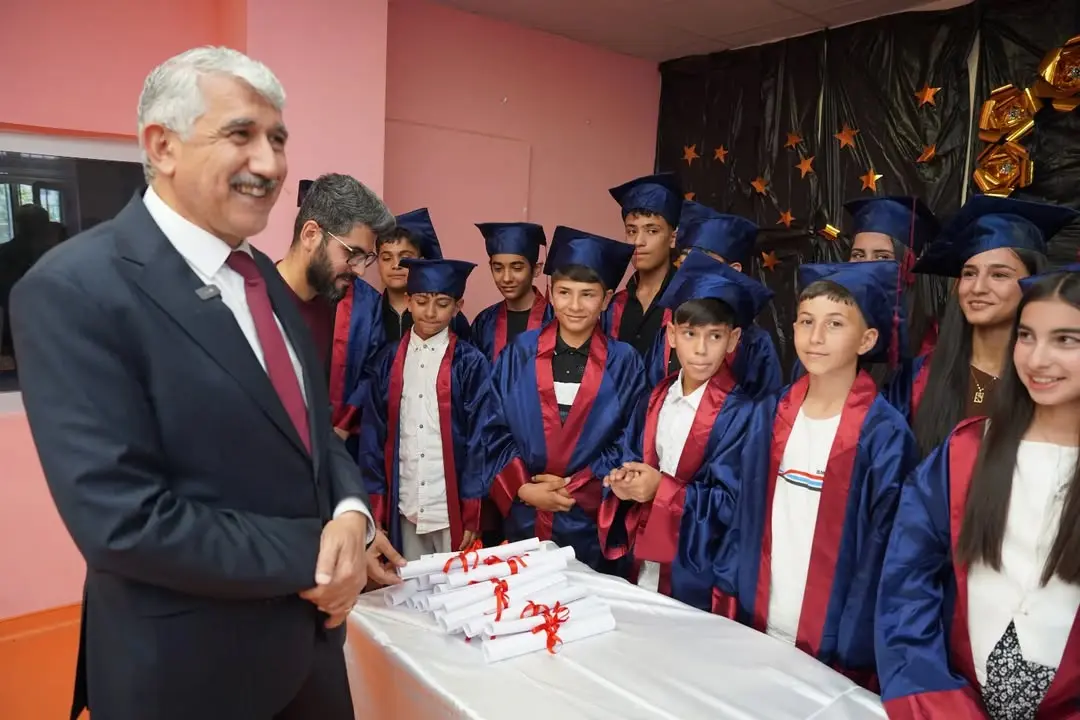 Kahta Belediyesi'nin Mezuniyet Törenine Katılımı