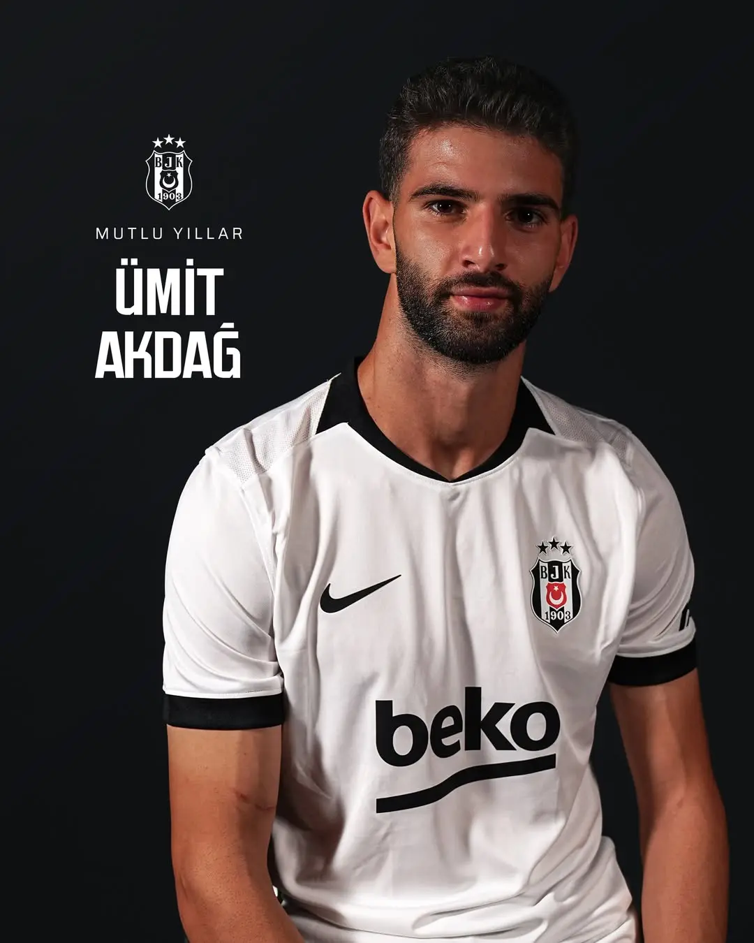 Beşiktaş JK Futbolcusu Ümit Akdağ'ın Doğum Günü Kutlaması
