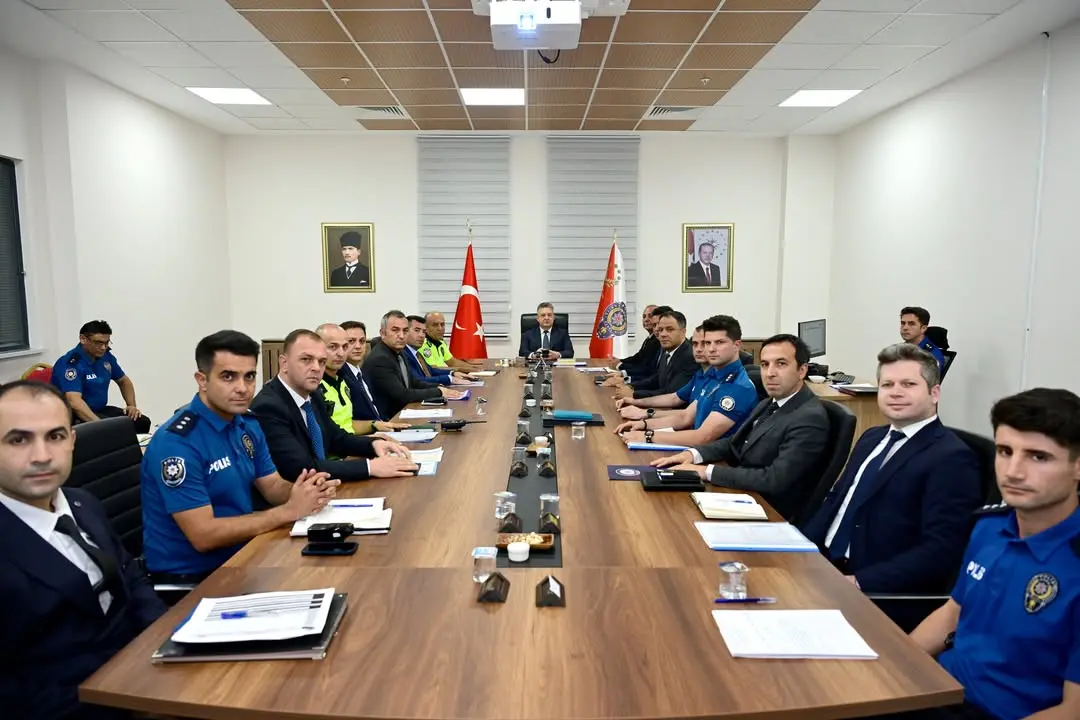 Adıyaman İl Emniyet Müdürlüğü'nden Haftalık Değerlendirme Toplantısı