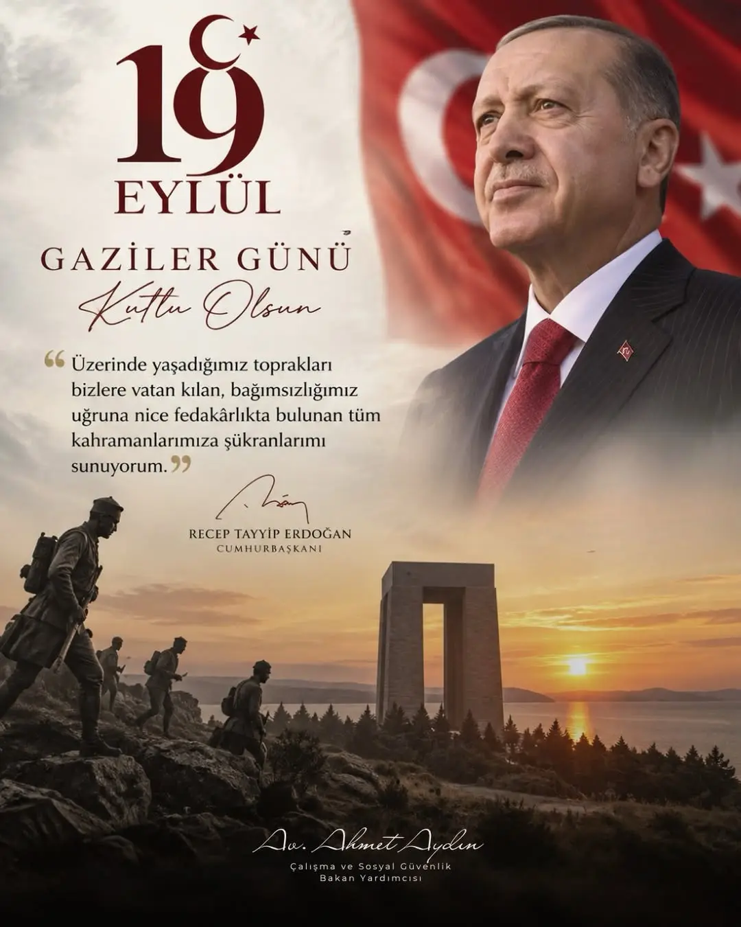 Vatan uğruna canını ortaya koyan, bağımsızlığımızın ve istikbalimizin teminatı kahraman gazilerimize...