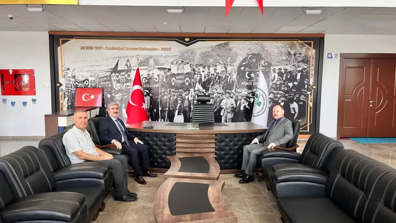 Besni Belediyesi İlçe Emniyet Müdürü'nü Ağırladı