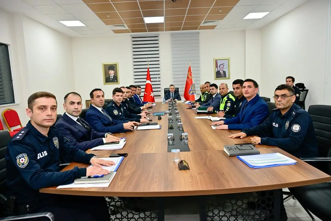 Adıyaman İl Emniyet Müdürlüğü Haftalık Değerlendirme Toplantısı Gerçekleştirdi