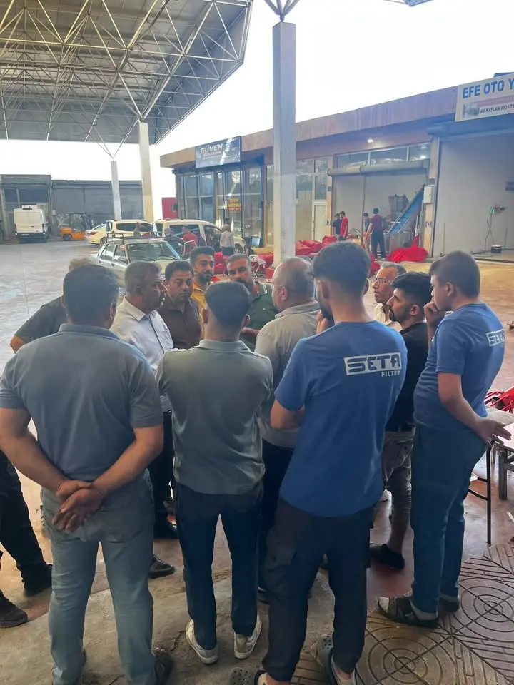 Besni Belediyesi'nin Uzay Çatı Pazar Alanı Ziyareti