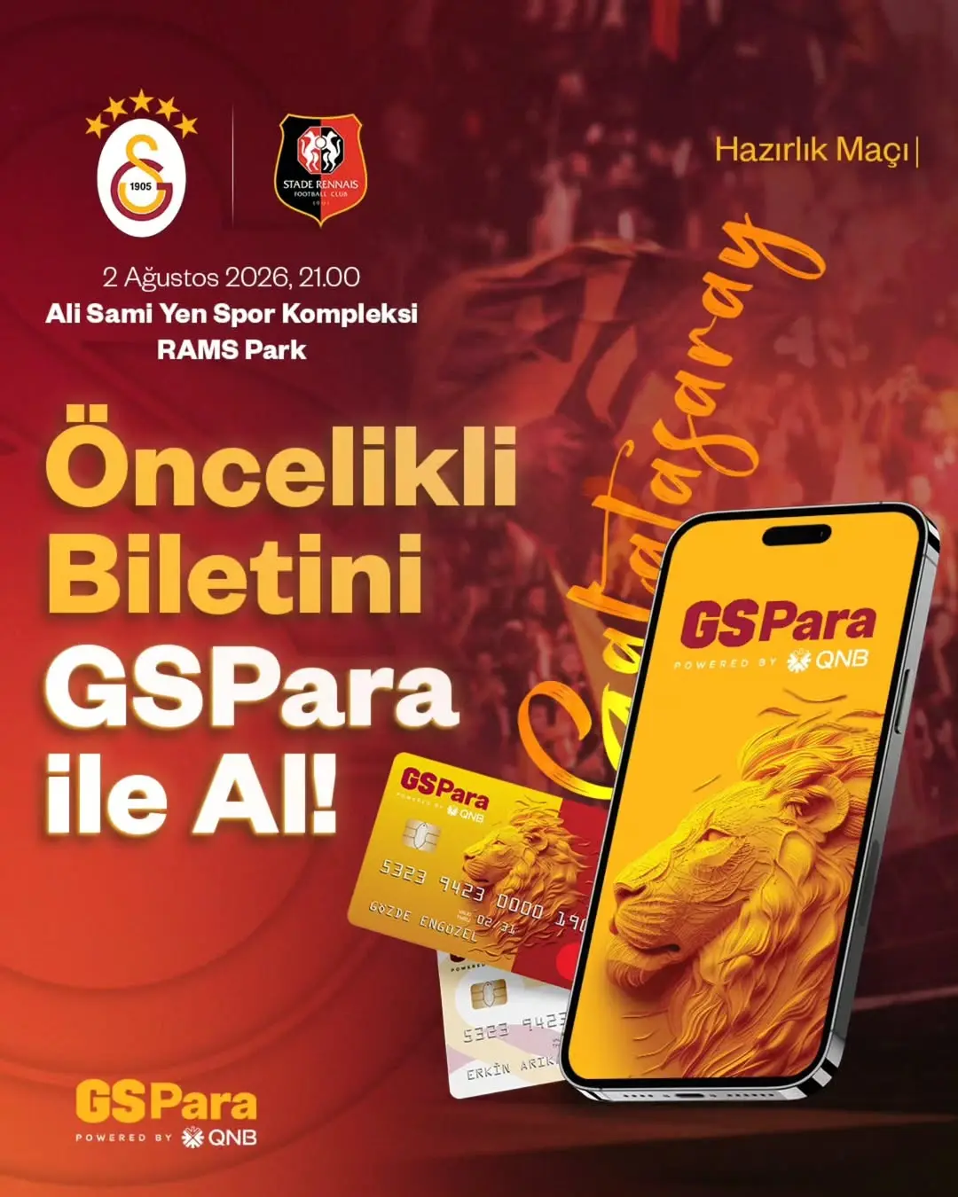 Galatasaray'dan Öncelikli Bilet Fırsatı: GSPara ile Maç Keyfini Kaçırma!