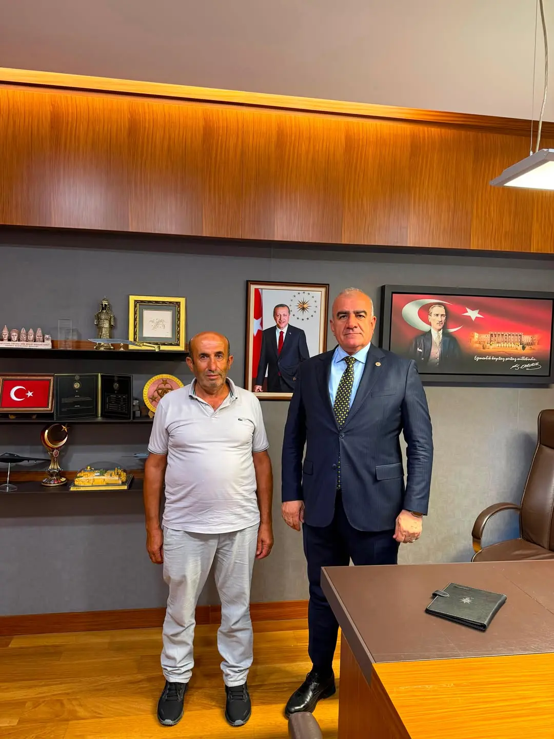 TBMM'de Adıyaman Paşa Mezrası Köyü'nden Misafir Ağırlama