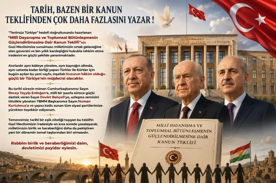 Tarih, Millî Dayanışma ve Toplumsal Bütünleşmeyi Yansıtan Önemli Bir Adımı Kaydetti