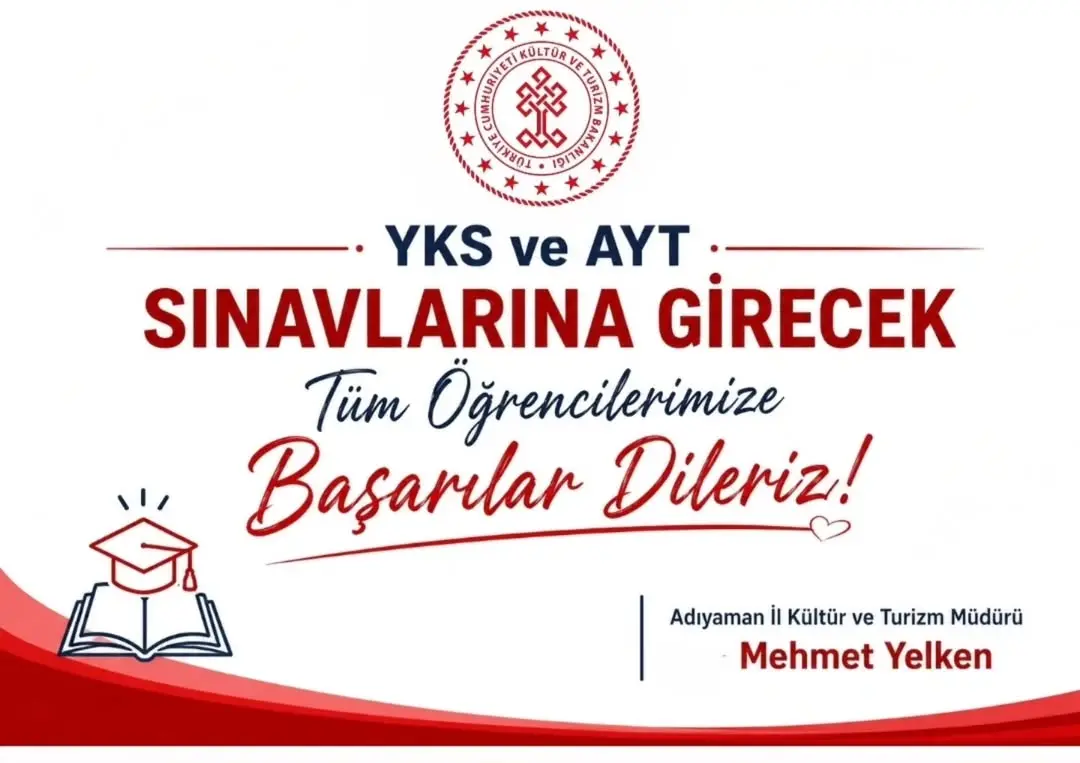 YKS ve AYT Sınavına Girecek Öğrencilerimize Başarı Dilekleri