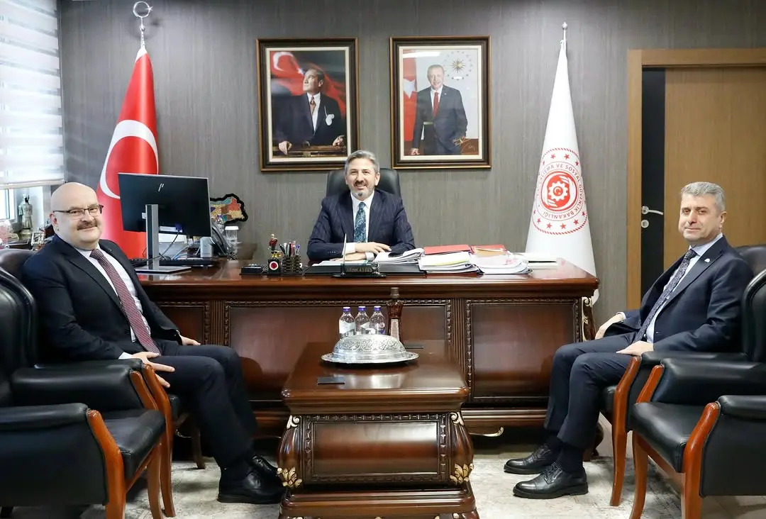 Cumhurbaşkanlığı Hukuk Politikaları Kurulu Üyesi ve Yüksek Hakem Kurulu Üyesi Uğur Kızılca ile TÜİS Ziyareti