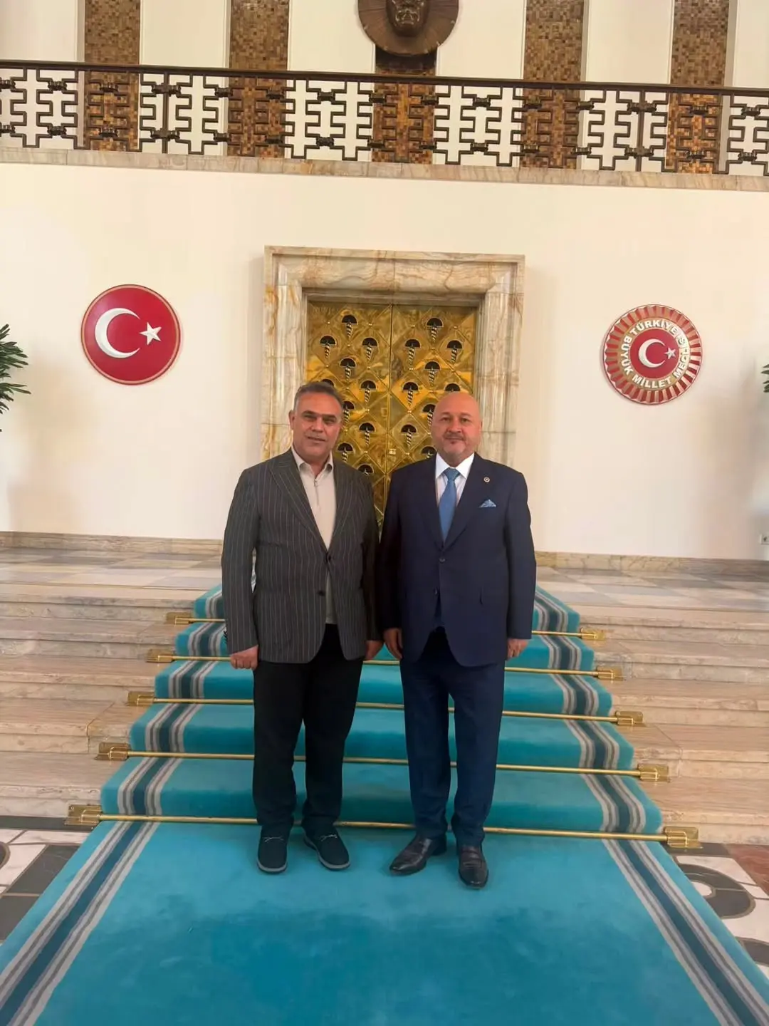 TBMM Plan ve Bütçe Komisyonu Üyesi Resul Kurt'tan Adıyaman SGK İl Müdürüne Teşekkür