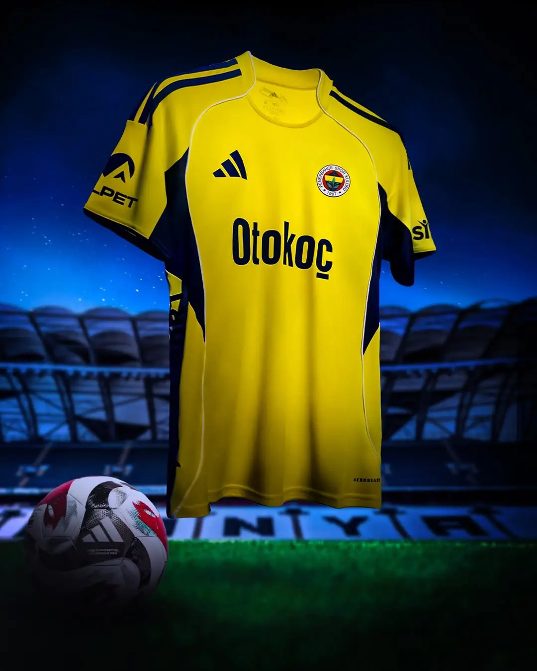 Fenerbahçe, Adidas ve Fenerium İş Birliğiyle Özel Formayla Sahada!