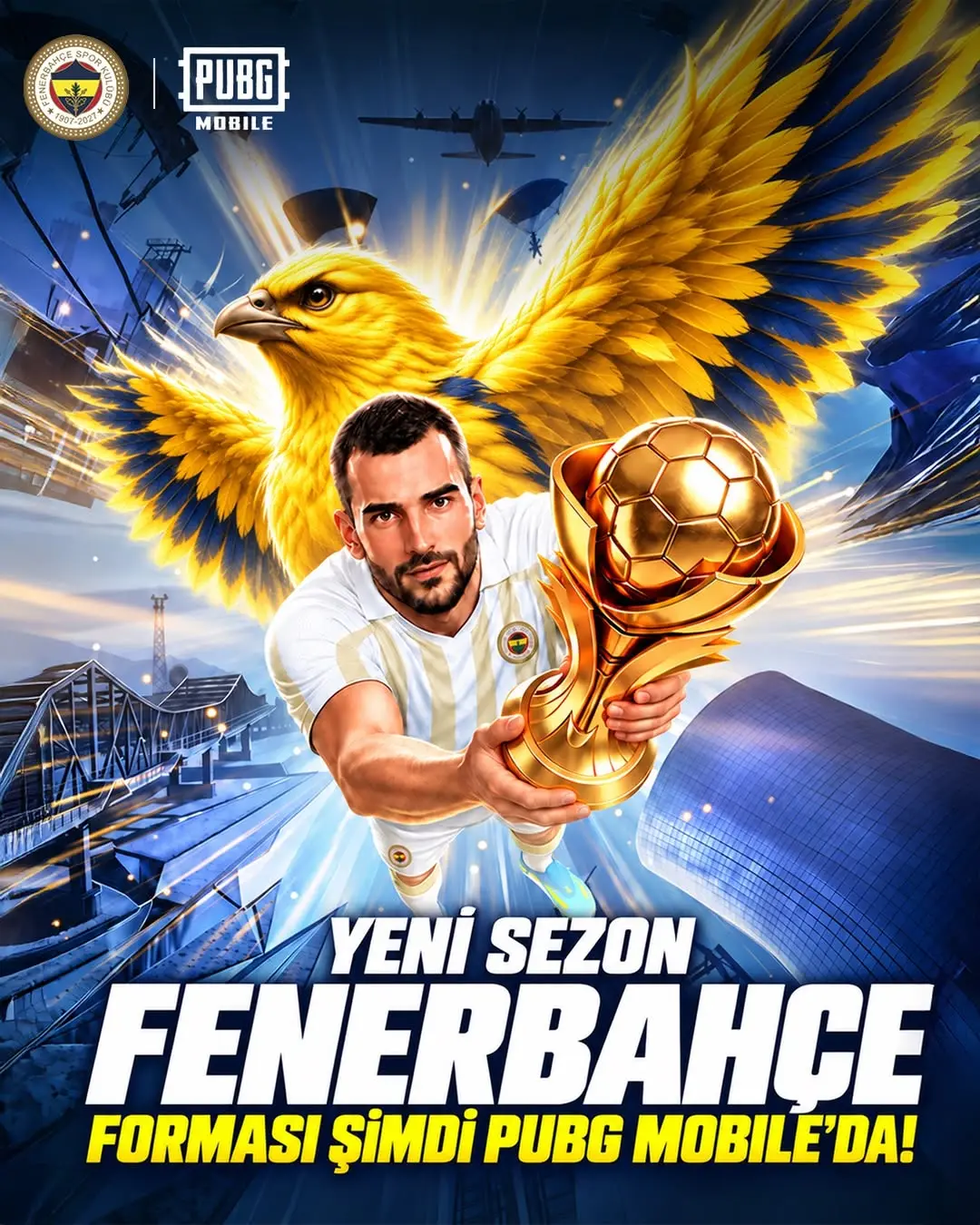 Fenerbahçe Yeni Sezon Formaları PUBG MOBILE'da!