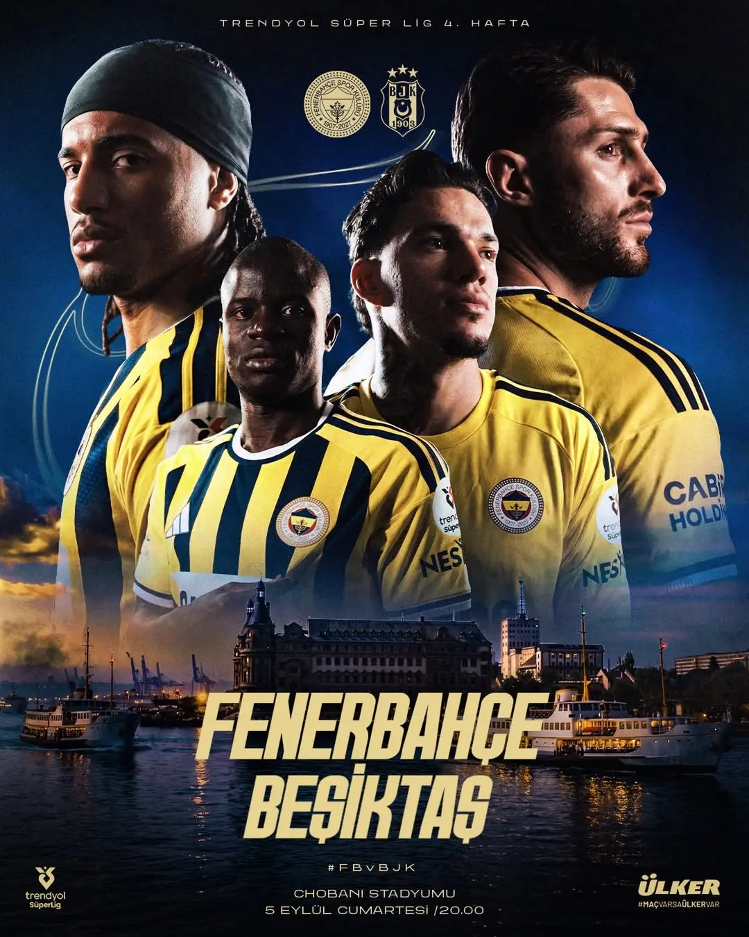 Fenerbahçe - Beşiktaş Maçı 4. Hafta Çekişmesi