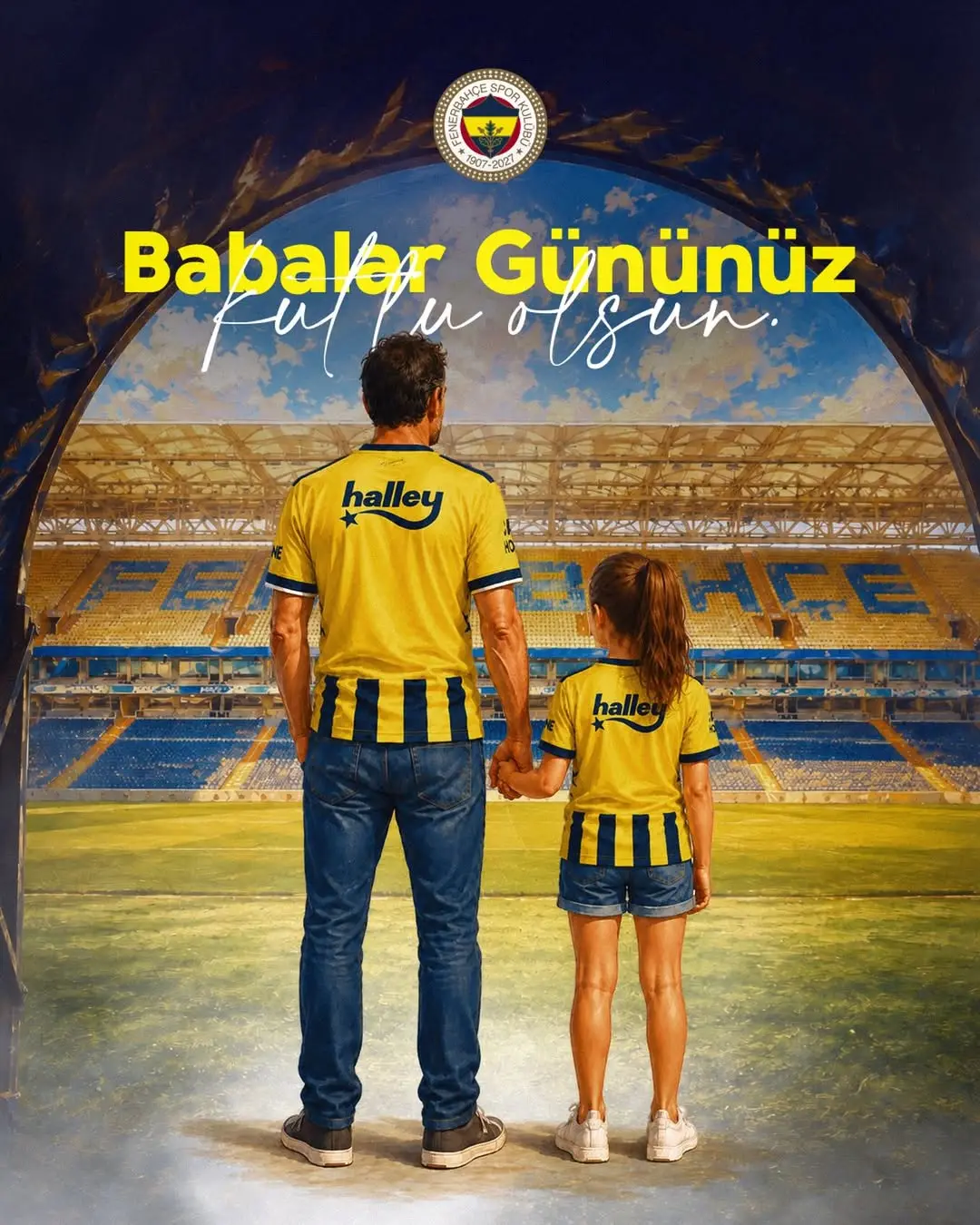 Fenerbahçe'den Babalar Günü Kutlaması!