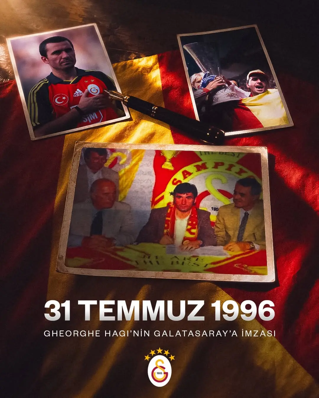 Tarihte Bugün: Gheorghe Hagi, Galatasaray'a İmza Attı