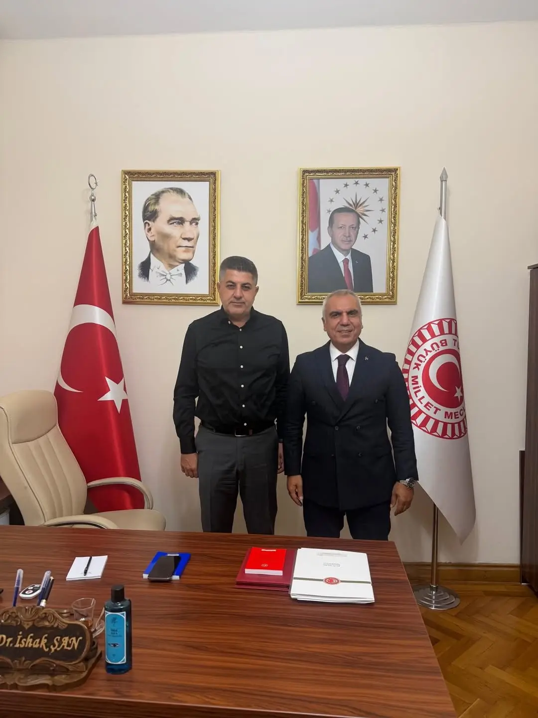 TBMM Başkanlık Divan Katip Üyesi Doç. Dr. İshak Şan'dan Teşekkür Mesajı