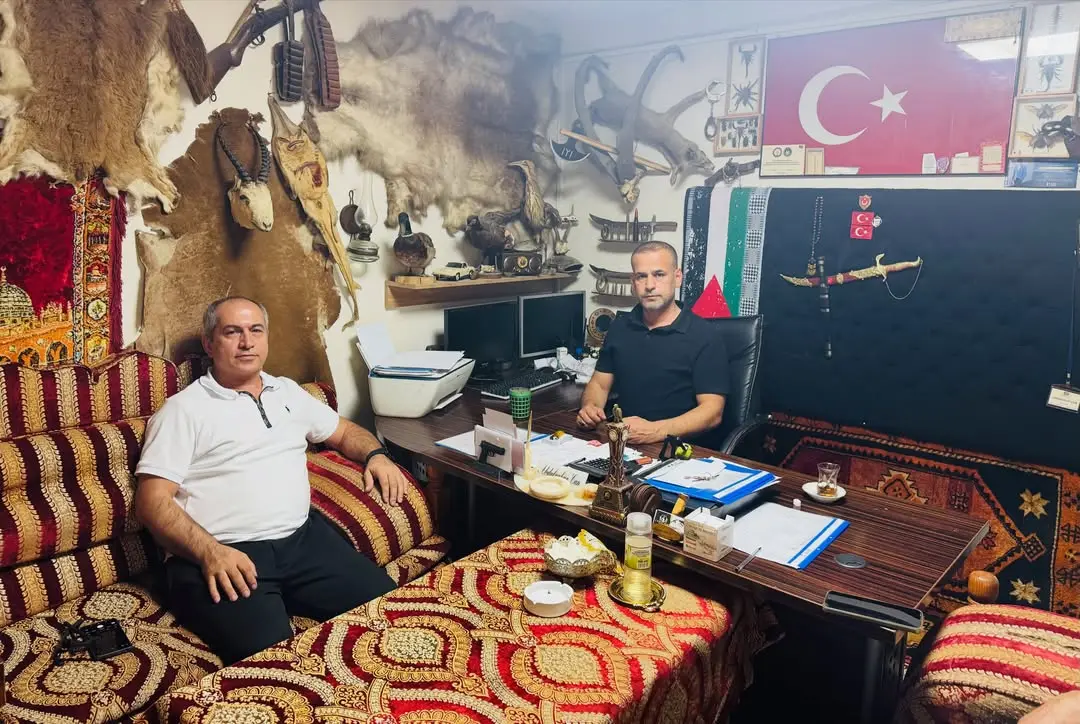 Yeni Çağ Partisi Genel Başkan Yardımcısı Mevlüt Alan'dan Abdulvahap Can'a Ziyaret Teşekkürü