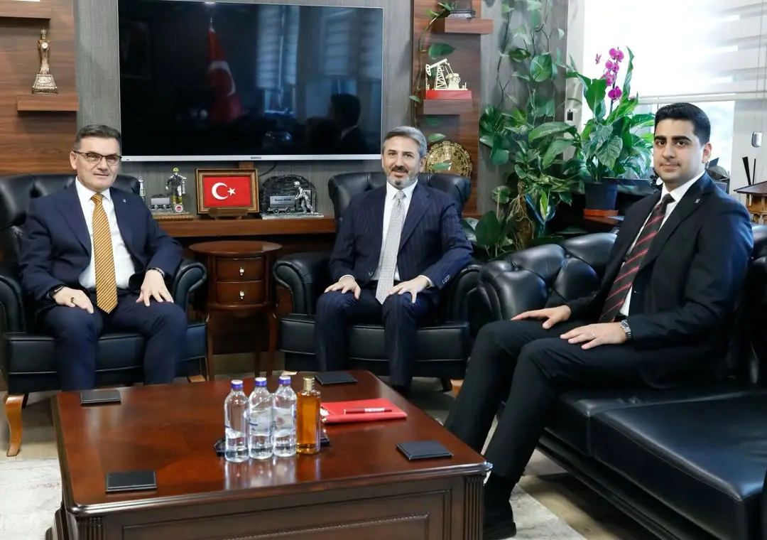 AK Parti Bartın İl Başkanı ve Gençlik Kolları Başkanı Bakanlıkta Misafir Edildi