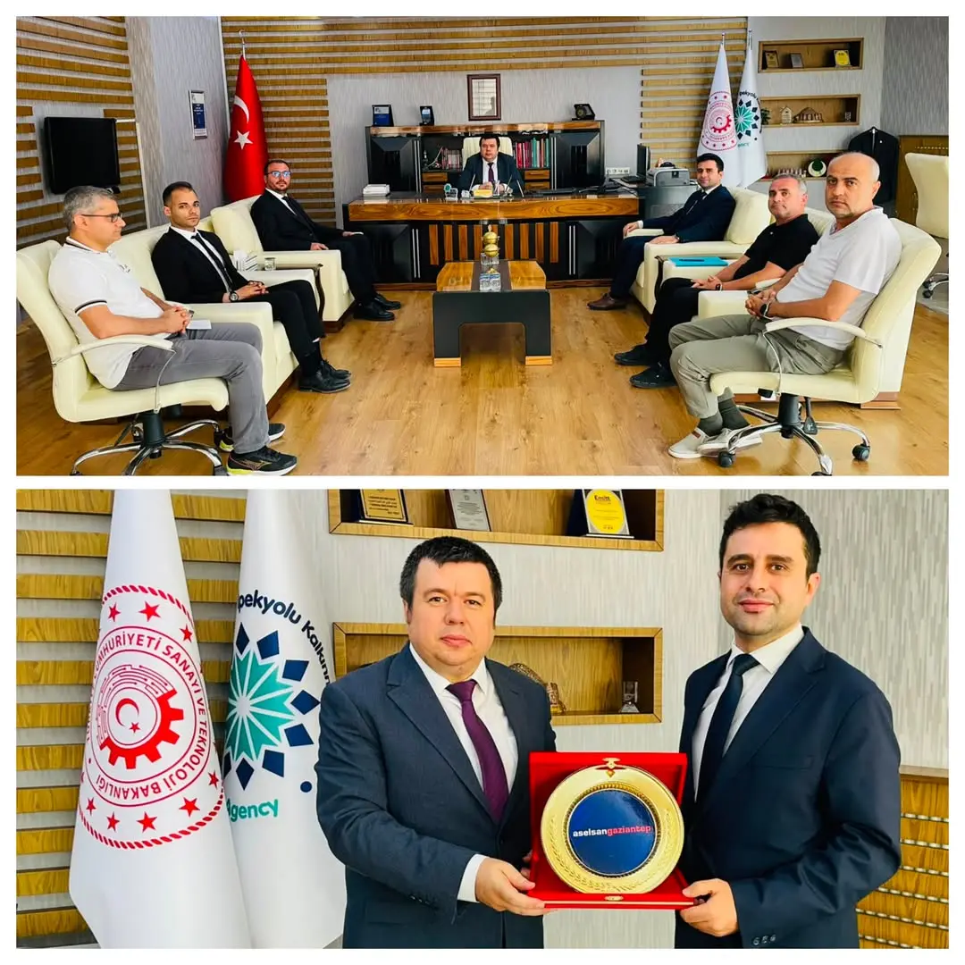ASELSAN Gaziantep Genel Müdürü Ajansımızı Ziyaret Etti