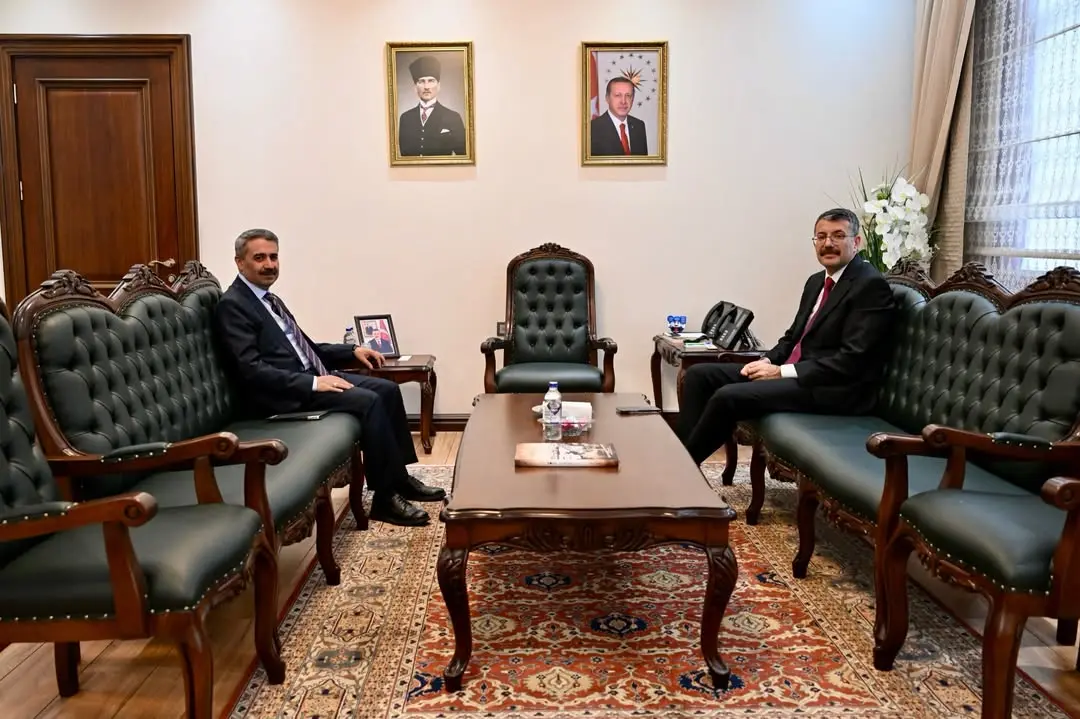 TBMM İnsan Hakları İnceleme Komisyonu Üyesi Avukat Mustafa Alkayış, İçişleri Bakan Yardımcısı Sayın Ali Çelik'i Ziyaret Etti