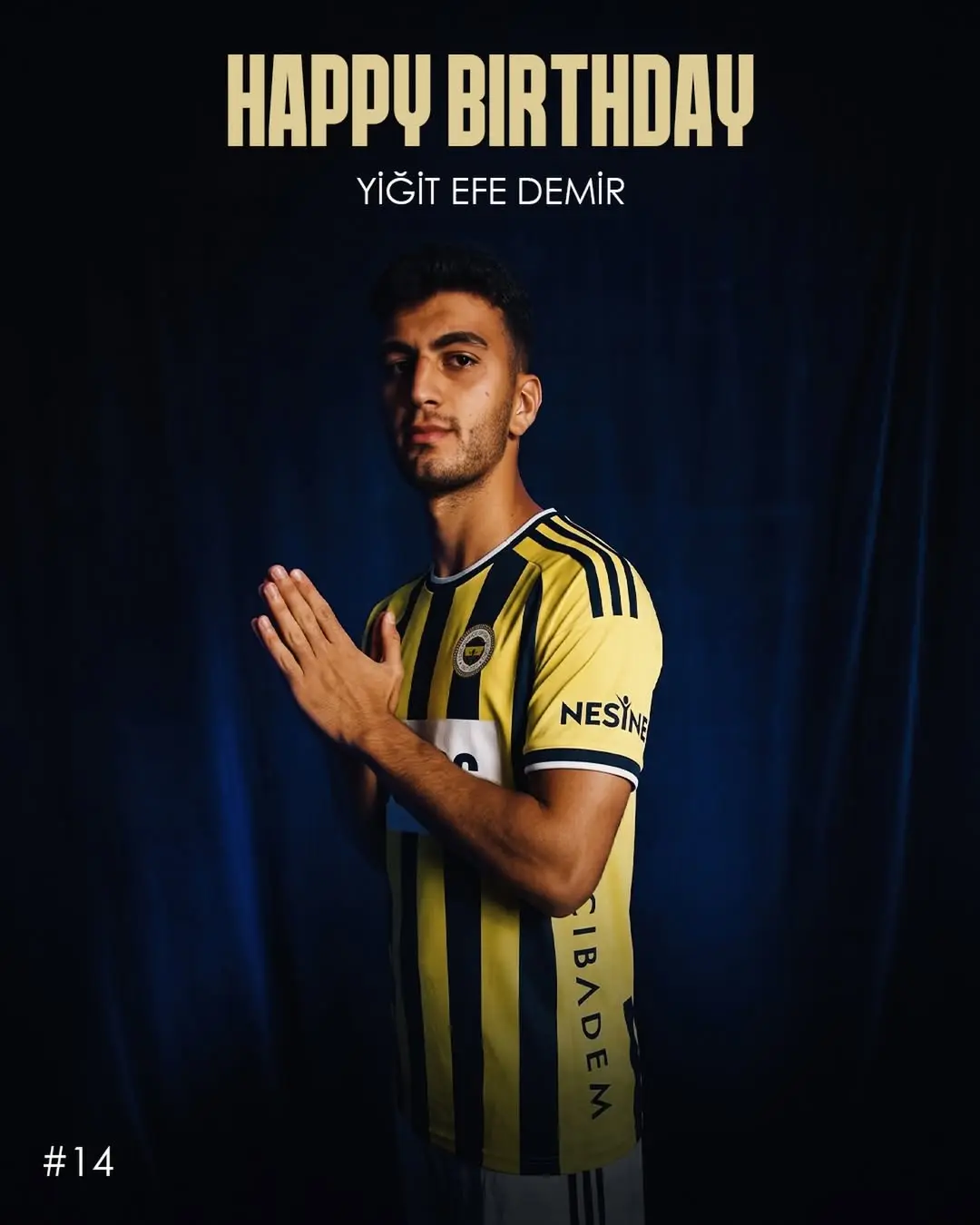 Fenerbahçe'den Yiğit Efe Demir'e Doğum Günü Kutlaması
