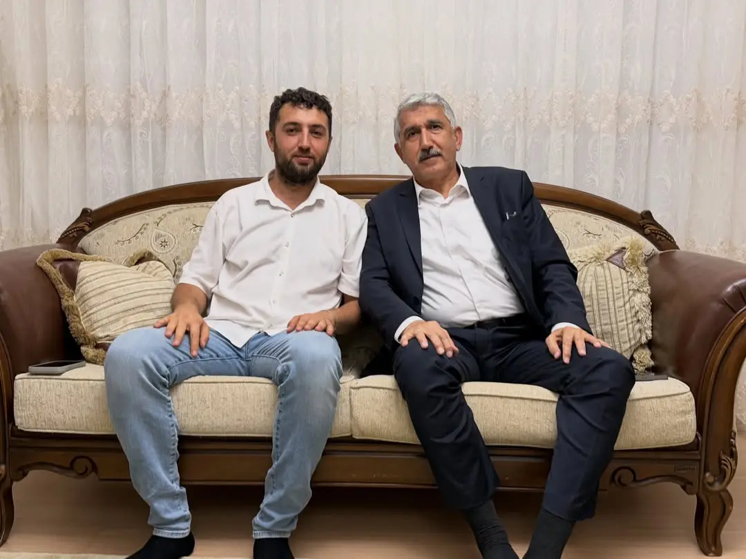 Kahta İtfaiye Personeline Geçmiş Olsun Ziyareti