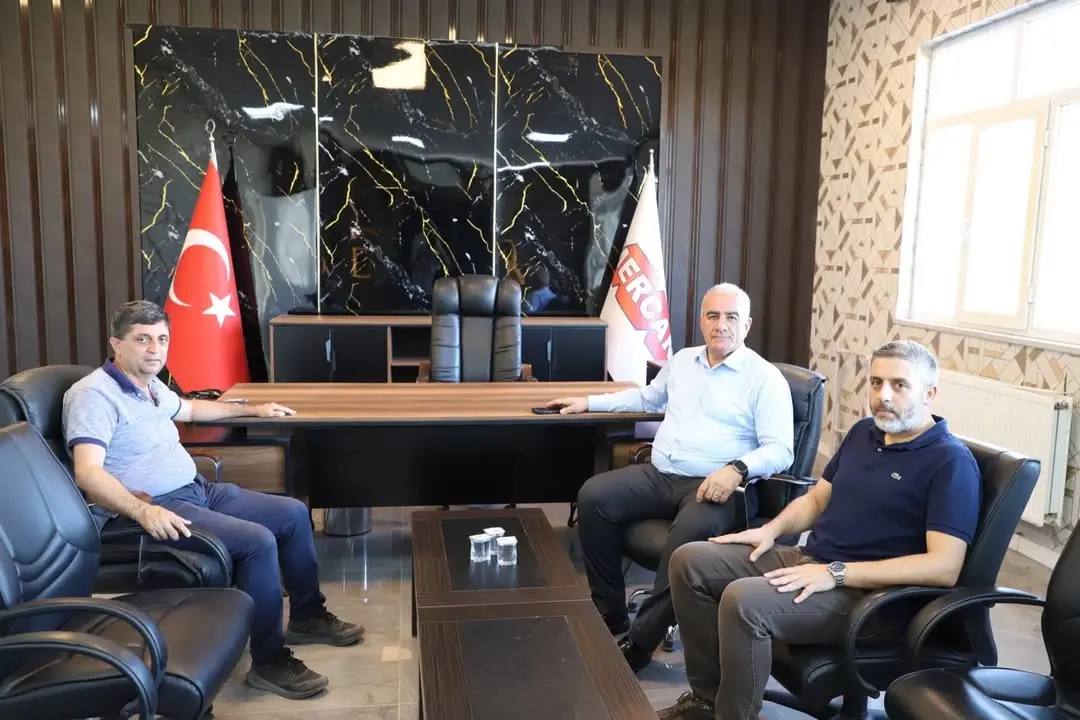 Adıyaman Faal Gazeteciler Cemiyeti Başkanı ve Mercan TV Yönetim Kurulu Başkanı İbrahim Aslan'ı Ziyaret Ettik