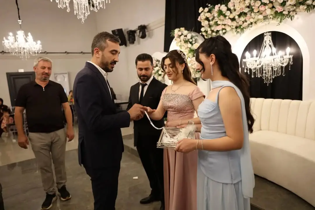 Adıyaman Ticaret ve Sanayi Odası Yöneticileri Nişan Törenine Katıldı
